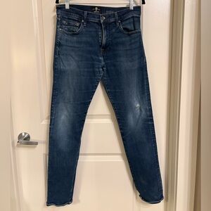 Men- 7 For All Mankind Dark Wash Jeans